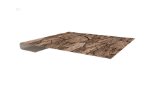 Планка завершающая Grand Line 0,45 Print Elite King Stone TwinColor (2м)