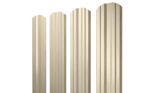 Штакетник Твин фигурный Grand Line 0,45 Принт Элит Milky Wood ТвинColor