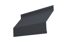 Ламель забора жалюзи Milan new Grand Line 0,45 PE-Double RAL 7024 мокрый асфальт