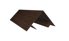 Планка угла внешнего составная верхняя Экобрус Grand Line 0,45 Принт Премиум Античный дуб TwinColor (2м)