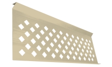 Полотно декоративное 360х2500 RAL 1013