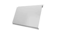 Софит металлический Вертикаль классик Grand Line 0,45 ПЭ с пленкой RAL 9003 сигнальный белый