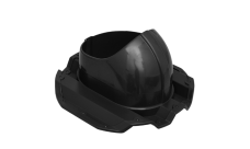 Элемент проходной Gervent для кровли Профнастил-21 черный