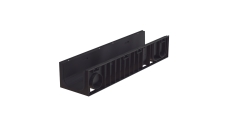 Лоток водоотводный пластиковый Aquastok Norma 200 Н185, класс нагрузки С250 1000х260х185 (12018)