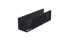 Лоток водоотводный пластиковый Aquastok Norma 200 Н280, класс нагрузки С250 1000х260х280 (12028)