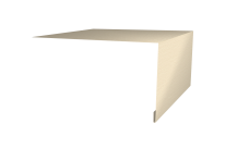 Планка околооконная простая 250х50 0,45 Print Elite Milky Wood TwinColor (2м)