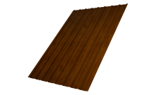 Профнастил С10A Grand Line 0,45 Print-Double Premium Golden Wood Intense F
