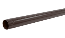 Труба круглая 100мм 3м матовый RAL 8017
