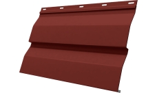 Корабельная доска 0,265 Grand Line 0,45 PE с пленкой RAL 3009 оксидно-красный