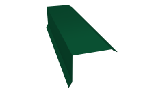 Планка торцевая 80х100 Grand Line 0,45 Drap ST RAL 6005 зеленый мох (2м)