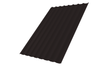 Профнастил С20B Grand Line 0,5 Satin RAL 9005 черный