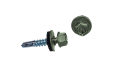 Саморез по металлу Daxmer 5,5х25 RAL 6019 (250) сверло №3