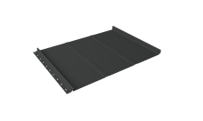 Кликфальц Line Grand Line 0,5 PurPro матовый с пленкой на замках RAL 7016 антрацитово-серый