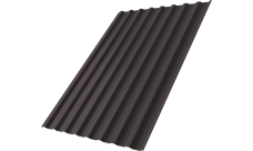 Профнастил С20B Grand Line 0,5 Satin Matt TX RR 32 темно-коричневый