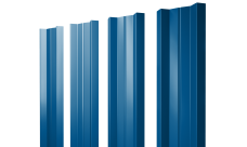 Штакетник М-образный A с прямым резом 0,5 Satin RAL 5005 сигнальный синий