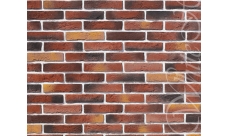 Рядовая плитка White Hills Бергамо брик 373-70 с расшивкой 1,2 см