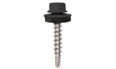 Саморез кровельный Daxmer 4,8х35 (250шт) сверло №1 RAL 7024 муар