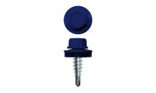 Саморез по металлу 4,8х19 (400шт) сверло №2 RAL 5002