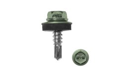 Саморез по металлу Daxmer 5,5х19 RAL 6019 (250) сверло №3