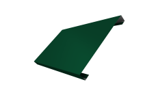 Ламель лицевая 200 забора жалюзи Texas Grand Line 0,45 Drap TX RAL 6005 зеленый мох