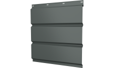 Софит металлический Классик v01 Grand Line без перфорации 0,45 PE с пленкой RAL 7005 мышино-серый