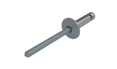 Заклёпка вытяжная Daxmer 4,8х16х14 (250шт) нерж/нерж RAL 7024