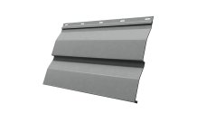 Корабельная Доска 0,265 Grand Line 0,45 PE с пленкой RAL 9006 бело-алюминиевый