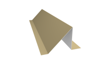 Планка снегозадержания 0,45 PE с пленкой RAL 1014 слоновая кость (3м)