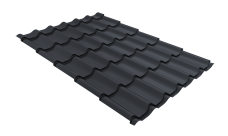 Профиль волновой "Модерн" ("Modern") 0,4 PE RAL 7024 мокрый асфальт