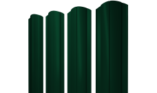 Штакетник Круглый фигурный Grand Line 0,45 Drap ТХ RAL 6005 зеленый мох