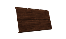 ЭкоБрус 0,345 Gofr Grand Line 0,45 Print Elite с пленкой Cherry Wood TwinColor