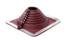 Проходной элемент MF прямой №4R (75-160мм) +185 EPDM красный