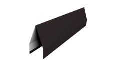 Ламель забора жалюзи Tokyo new Grand Line 0,5 Rooftop Бархат RAL 9005 черный