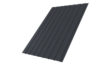 Профнастил С10R 0,5 PE RAL 7024 мокрый асфальт