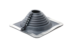 Проходной элемент MF прямой №4R (75-160мм) +185 EPDM серый