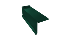 Планка торцевая сегментная 30мм Grand Line Левая 0,45 Drap TX RAL 6005 зеленый мох