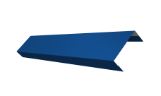 Ламель лицевая 50 забора жалюзи Texas 0,45 PE RAL 5005 сигнальный синий