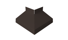 Угол отлива внешний 70 0,5 Atlas X с пленкой RR 32 темно-коричневый