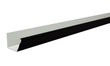 Желоб прямоугольный Vortex Matt 127мм 3м RAL 9005