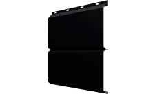 ЭкоБрус Grand Line 0,45 Drap с пленкой RAL 9005 черный