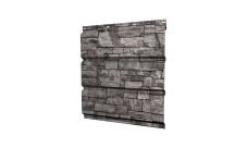 Софит металлический Grand Line центральная перфорация 0,45 Print Elite с пленкой Fine Stone TwinColor