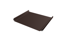 Кликфальц Pro Grand Line 0,5 PurPro с пленкой на замках RAL 8017 шоколад