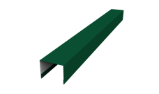 Крышка для забора жалюзи Palermo Grand Line 0,45 PE RAL 6005 зеленый мох (2,5м)