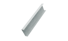 Декоративная накладка на столб универсальная 60х60 для забора жалюзи 0,45 Zn (3м)