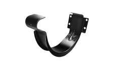 Крюк короткий Grand Line PU 125 мм RAL 9005 черный