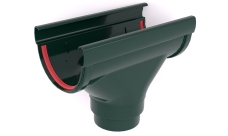 Воронка Дизайн 135 ПВХ Grand Line зелёный (RAL 6005)
