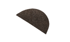 Заглушка конька круглого для композитной черепицы Grand Line шоколад