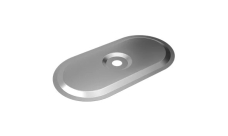 Держатель овальный тарельчатый Termoclip 2СV