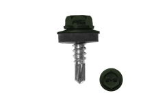 Саморез по металлу Daxmer 5,5х19 (250шт) сверло №3 RAL 6020