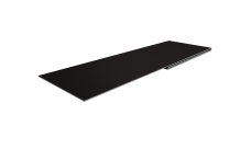 Планка финишная 48х25 0,5 PurLite Matt RAL 9005 черный (2м)